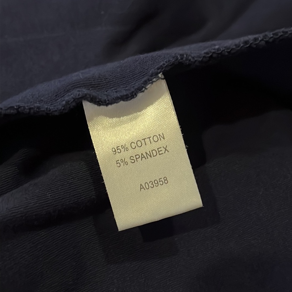 Appleseed's Navy Blue Knee-Length Cotton Skirt Size M - Picture 5 of 5